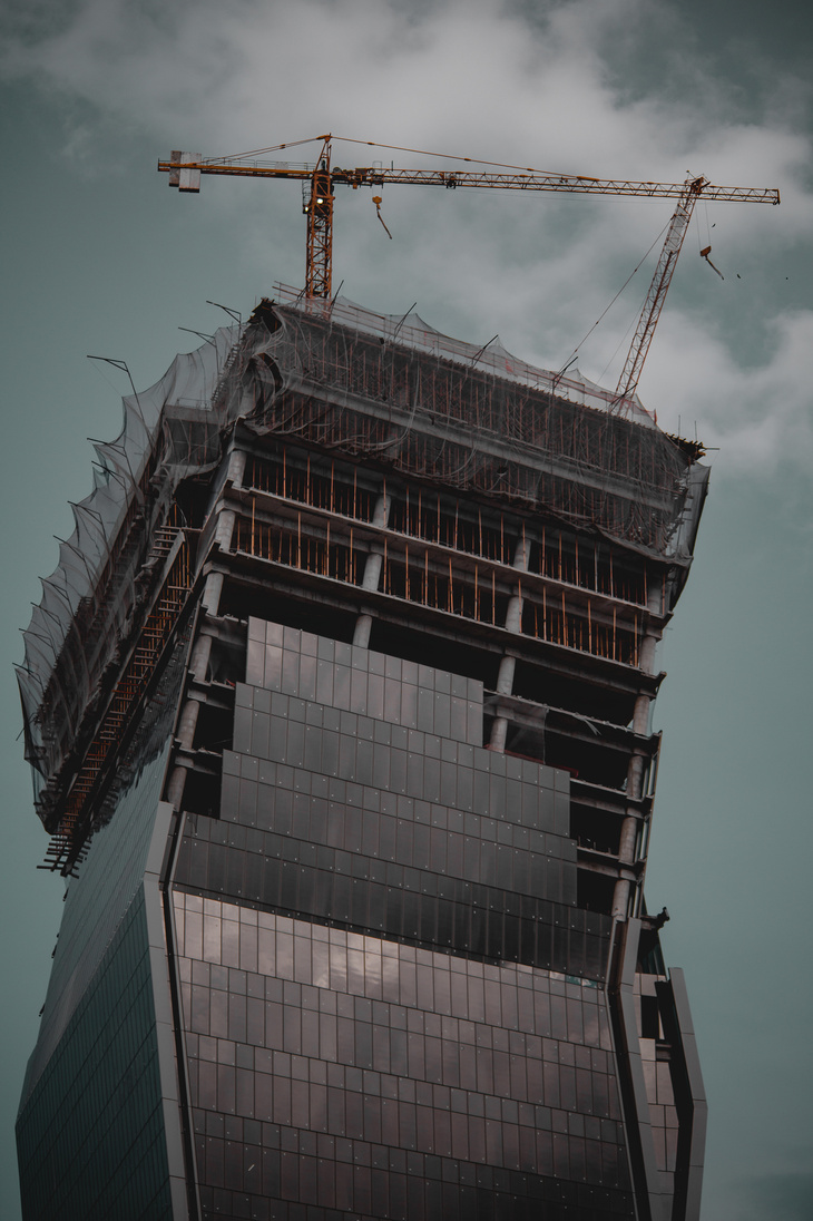 A Building Under Construction